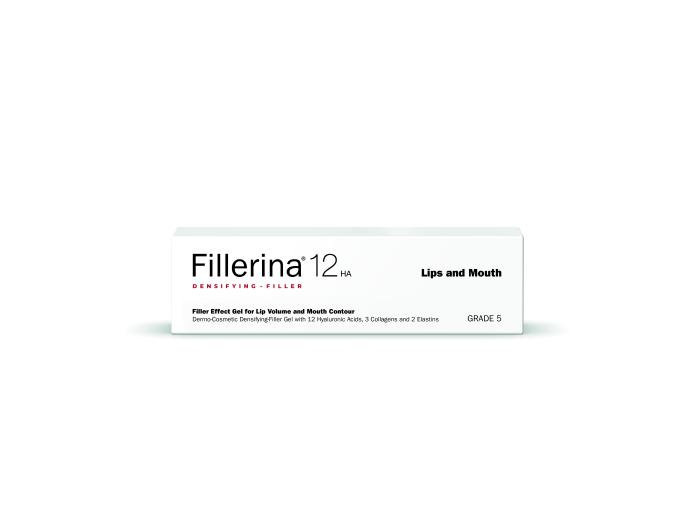 FILLERINA 12HA GEEL SUULE/HUULTELE 5 ASTE 7ML