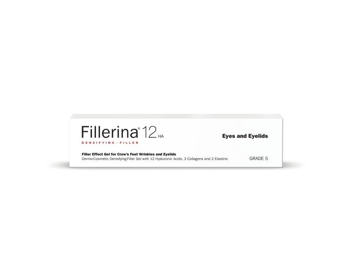 FILLERINA 12HA GEEL SILMADELE/ SILMALAUGUDELE 5 ASTE 15ML