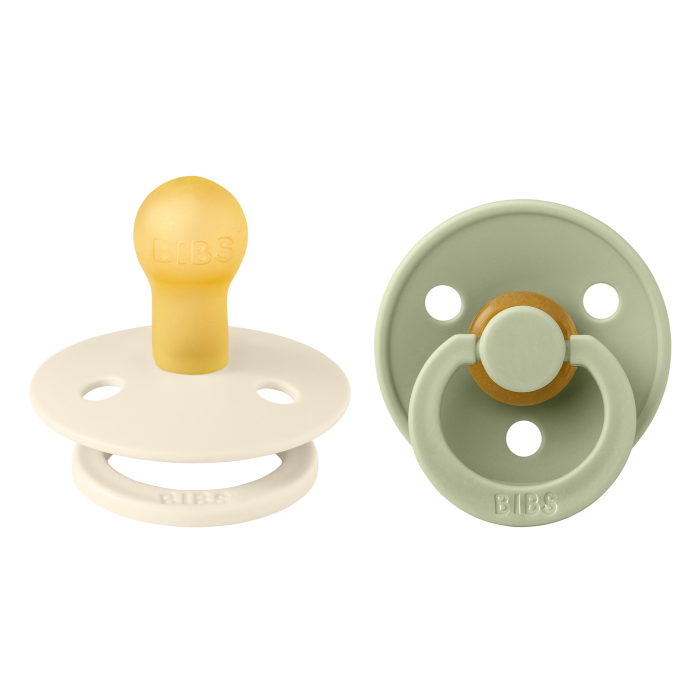 BIBS RÕNGASLUTT 0-6 KUUD IVORY/SAGE N2