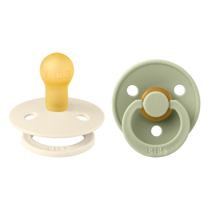 BIBS RÕNGASLUTT 0-6 KUUD IVORY/SAGE N2