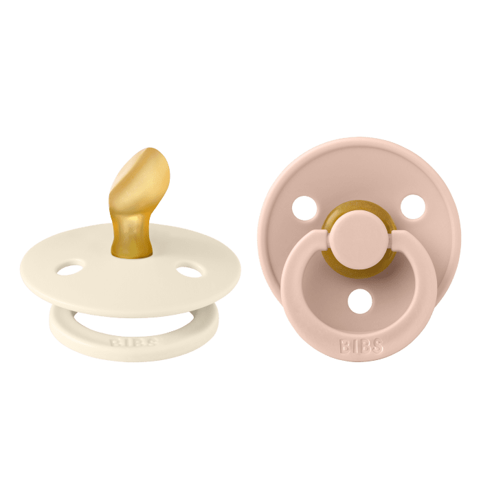 BIBS ANATOMICAL RÕNGASLUTT 0-6 KUUD IVORY/BLUSH N2