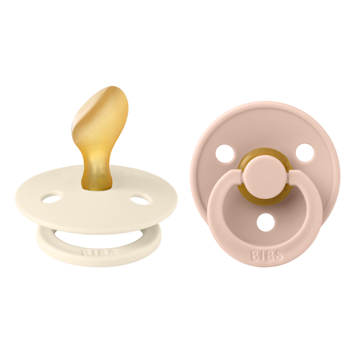 BIBS ANATOMICAL RÕNGASLUTT 6-18 KUUD IVORY/BLUSH N2