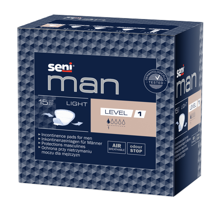 SENI MAN LIGHT SIDEMED MEESTELE LEVEL 1 150ML N15
