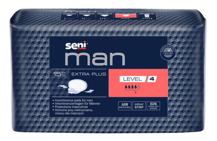 SENI MAN EXTRA PLUS SIDEMED MEESTELE LEVEL 4 700ML N15