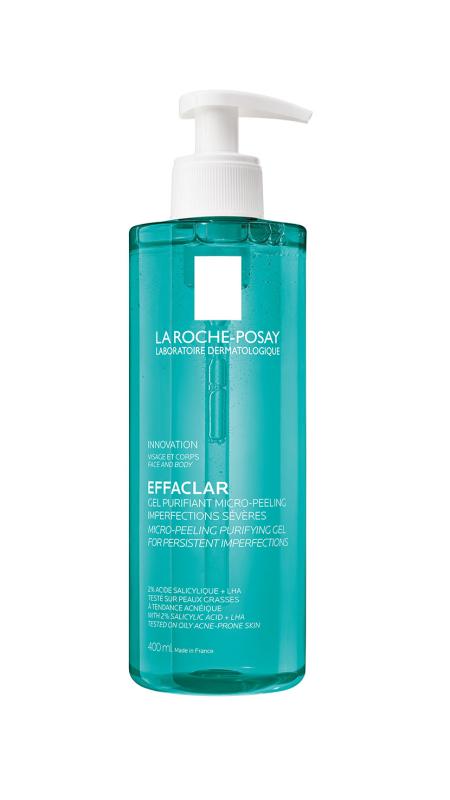 LA ROCHE-POSAY EFFACLAR PESUGEEL MIKROKOORIV/SÜGAVPUHASTAV 400ML