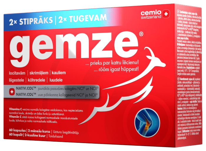 CEMIO GEMZE 2X TUGEVAM KAPSLID N60