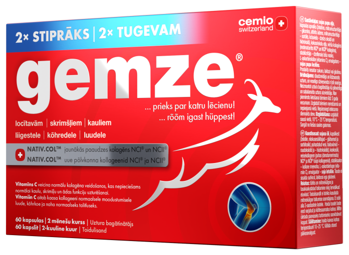 CEMIO GEMZE 2X TUGEVAM KAPSLID N60