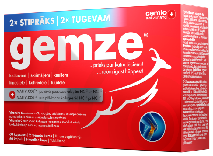 CEMIO GEMZE 2X TUGEVAM KAPSLID N60