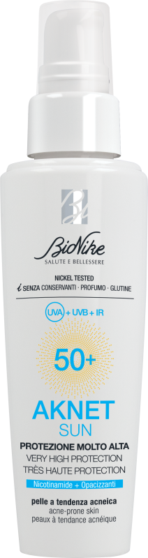 BIONIKE SUN AKNET PÄIKESEKAITSEKREEM SPF50+ 50ML