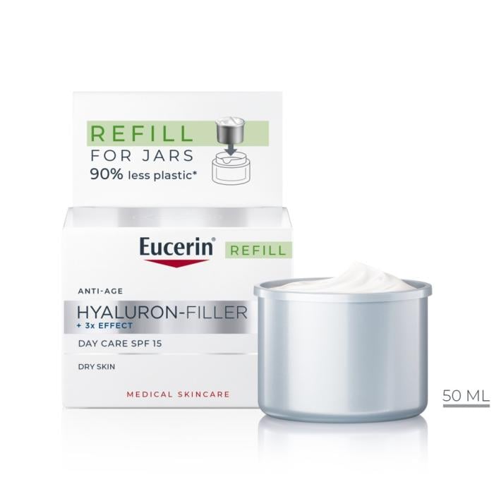 EUCERIN HYALURON-FILLER PÄEVAKREEM SPF15 TÄITEPAKEND 50ML