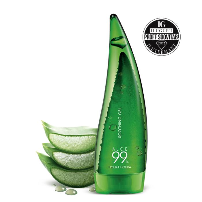 HOLIKA HOLIKA ALOE 99% UNIVERSAALNE NIISUTAV GEEL 55ML