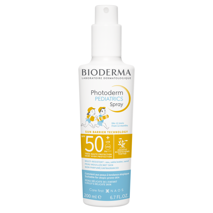 BIODERMA PHOTODERM PEDIATRICS PÄIKESEKAITSE SPREI SPF50+ 200ML