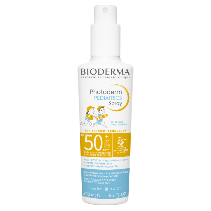 BIODERMA PHOTODERM PEDIATRICS PÄIKESEKAITSE SPREI SPF50+ 200ML