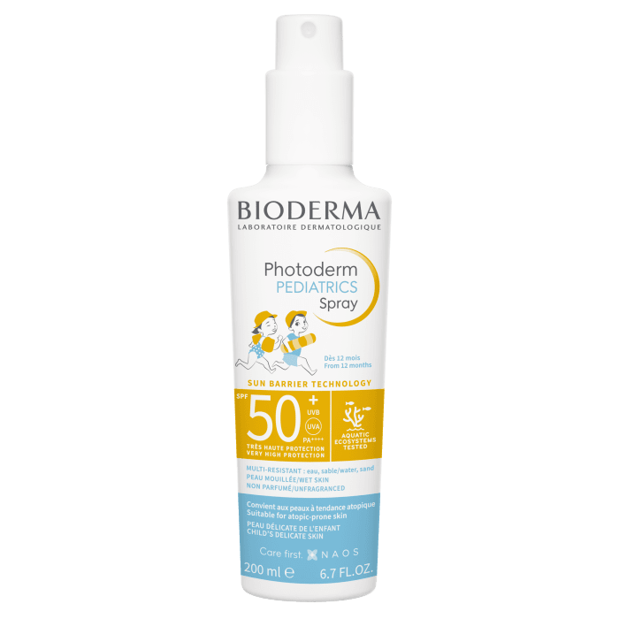 BIODERMA PHOTODERM PEDIATRICS PÄIKESEKAITSE SPREI SPF50+ 200ML