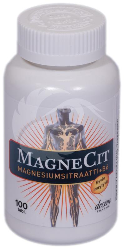 MAGNECIT+B6 TBL N100
