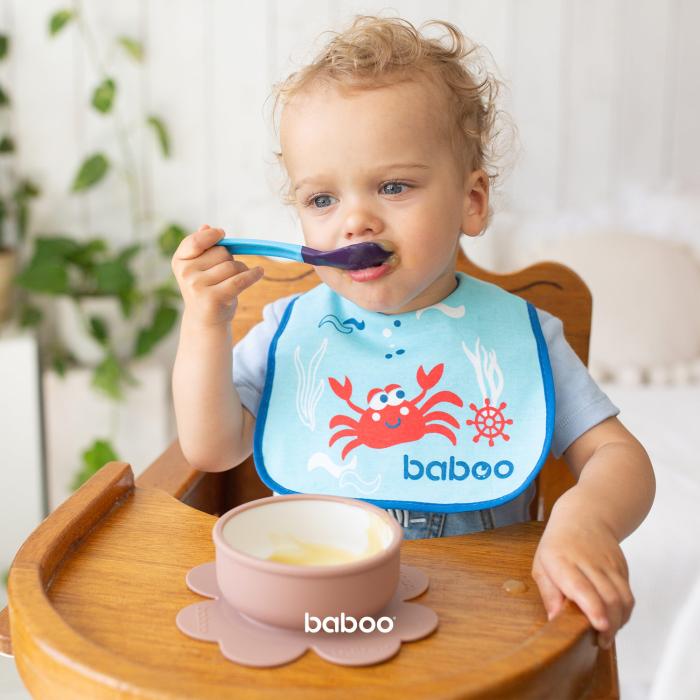 BABOO SILIKOONKAUSS 6+ KUUD KLEEPUVA PÕHJAGA KAKAO N1