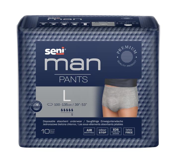 SENI MAN PANTS IMAVAD PÜKSID MEESTELE L 1000ML N10