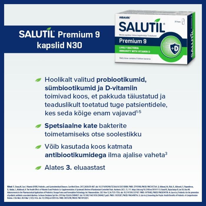 SALUTIL PREMIUM9 KAPSLID N30