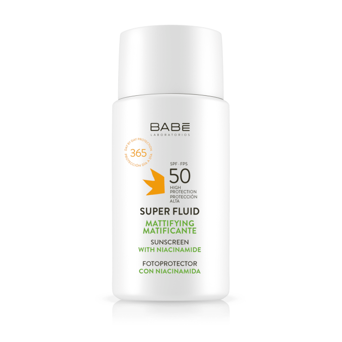 BABE SUPER FLUID EMULSIOON NÄOLE MATISTAV SPF50 50ML
