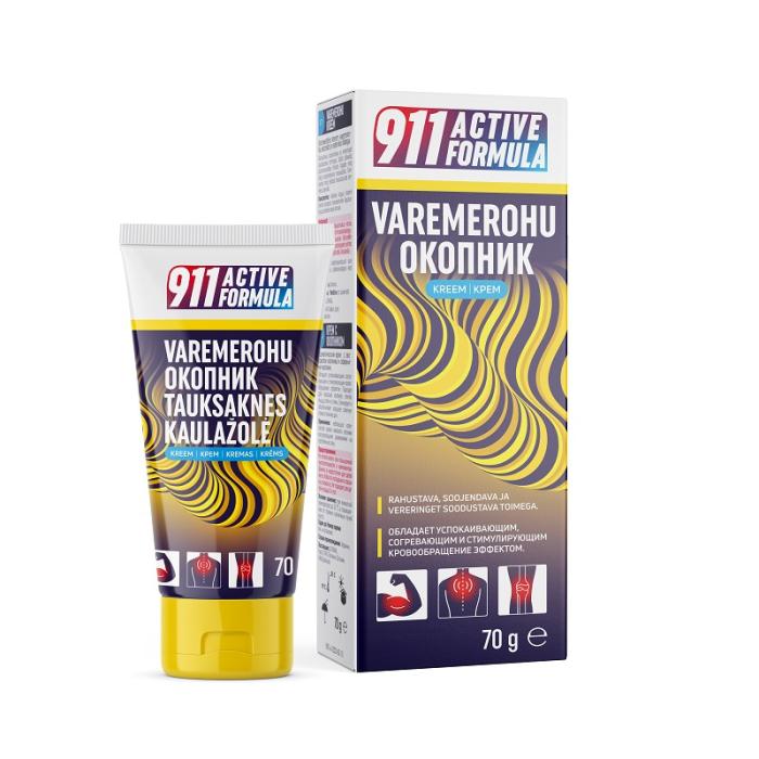 911 ACTIVE FORMULA VAREMEROHU KREEM 70G