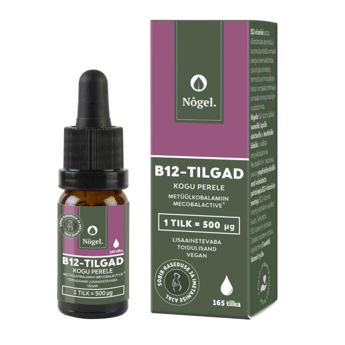 NÕGEL B12 TILGAD 500MCG KOGU PERELE 10ML