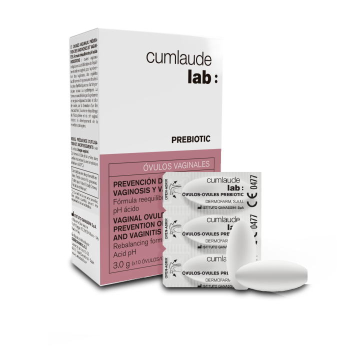 CUMLAUDE VAGINAALSED OOVULID PREBIOOTILISED 3G N10