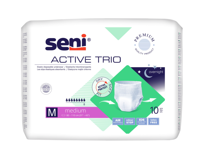 SENI ACTIVE TRIO IMAVAD PÜKSID M 2500ML N10