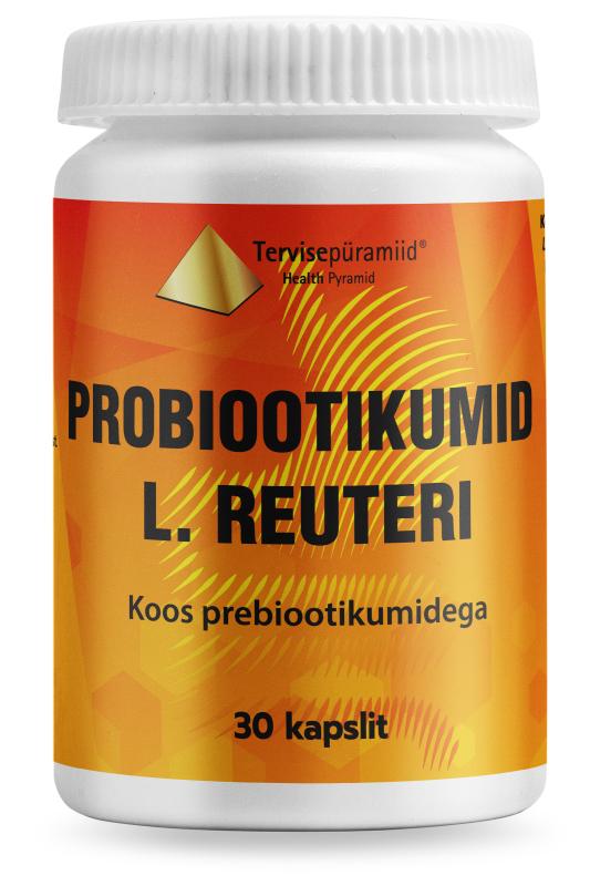 TERVISEPÜRAMIID PROBIOOTIKUMID L.REUTERI KAPSLID N30
