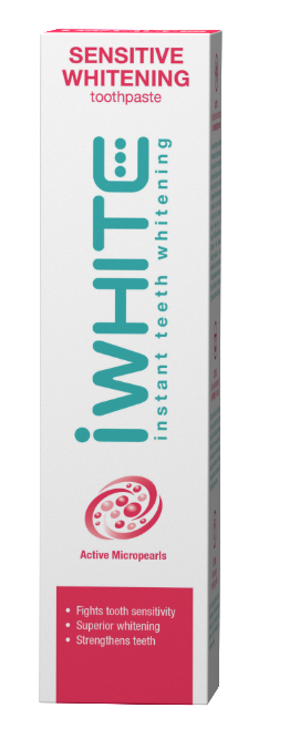 IWHITE SENSITIVE WHITENING HAMBAPASTA VALGENDAV 75ML