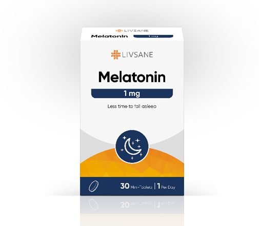 LIVSANE MELATONIIN TBL 1MG N30