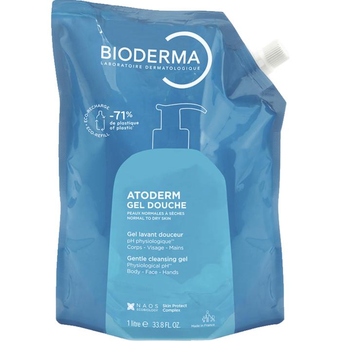 BIODERMA ATODERM GEL DOUCHE DUSHIGEEL TÄITEPAKEND 1000ML