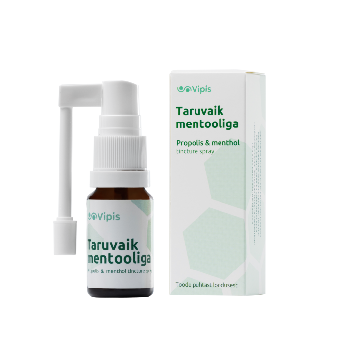 VIPIS TARUVAIK MENTOOLIGA TINKTUUR KURGUAEROSOOL 10ML