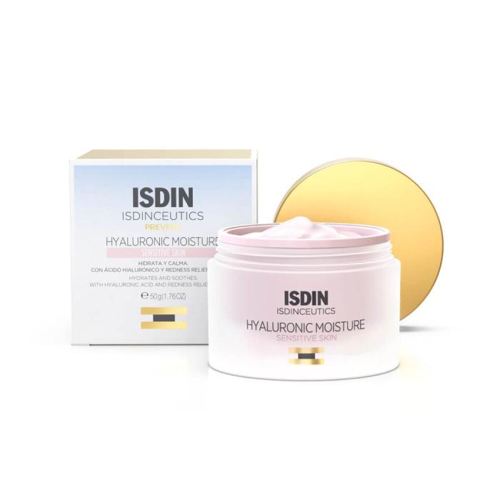ISDIN NÄOKREEM HÜALUROONHAPPEGA TUNDLIKULE NAHALE 50G