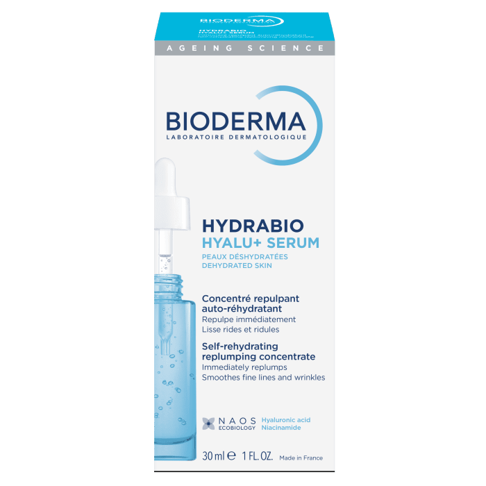 BIODERMA HYDRABIO HYALU+ SEERUM VANANEVALE NAHALE 30ML