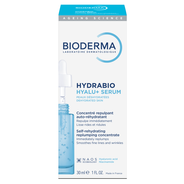 BIODERMA HYDRABIO HYALU+ SEERUM VANANEVALE NAHALE 30ML