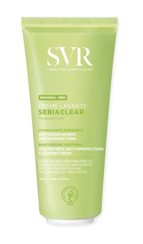 SVR SEBIACLEAR CREME LAVANTE NÄOPUHASTUSVAHEND AKNELISELE NAHALE 200ML