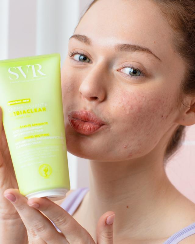 SVR SEBIACLEAR CREME LAVANTE NÄOPUHASTUSVAHEND AKNELISELE NAHALE 200ML