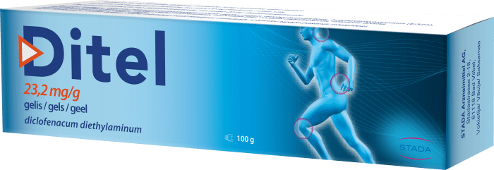 DITEL GEEL 23,2MG/G 100G