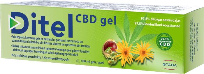 DITEL CBD GEEL 100G