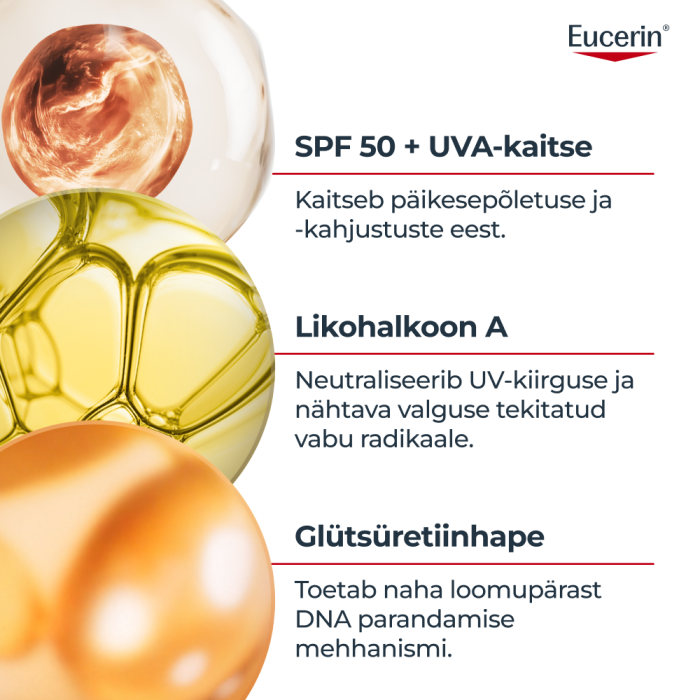 EUCERIN SUN OIL CONTROL DRY TOUCH PÄIKESEKAITSE AEROSOOL SPF50 LÄBIPAISTEV 200ML