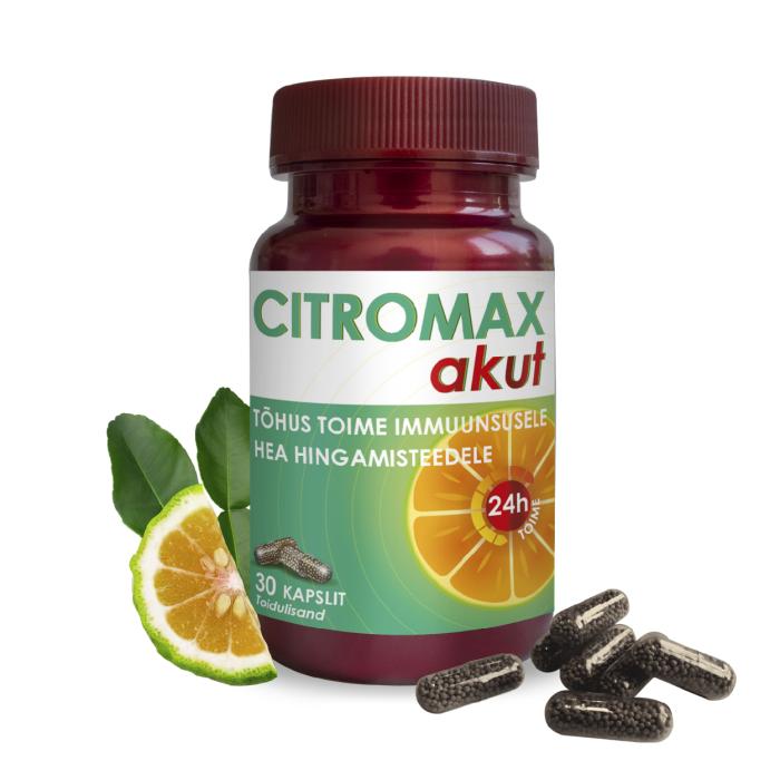 CITROMAX AKUT KAPSLID N30