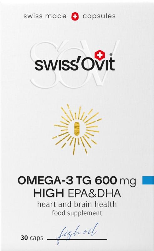 SWISSOVIT OMEGA-3 TG KALAÕLI KAPSLID 600MG N30