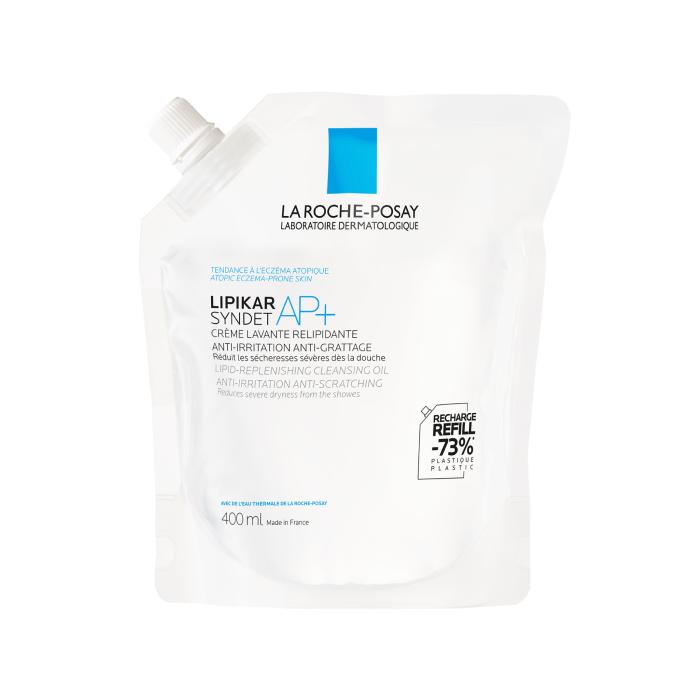 LA ROCHE-POSAY LIPIKAR SYNDETAP+ PESUGEEL -KREEM TÄITEPAKEND 400ML