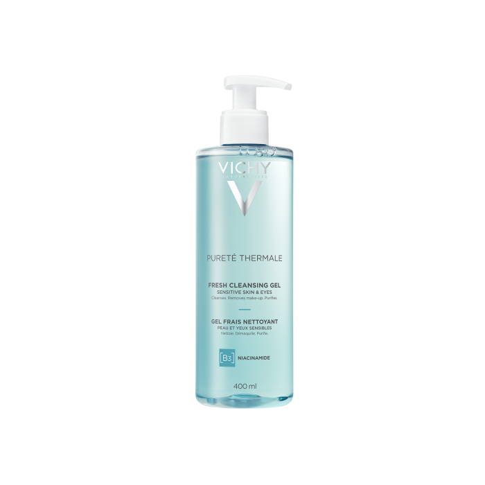 VICHY PURETE THERMALE NÄOPESUGEEL VÄRSKENDAV 400ML	