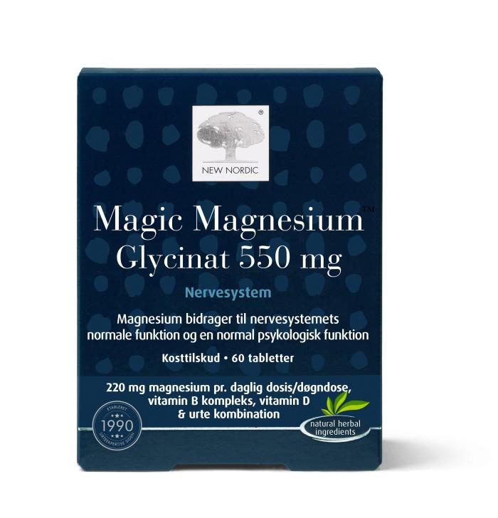 NEW NORDIC MAGIC MAGNESIUM GLYCINAT TBL N60