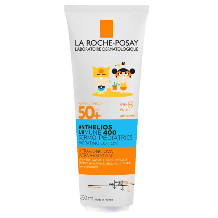 LA ROCHE-POSAY ANTHELIOS UVMUNE 400 PÄIKESEKAITSEPIIM SPF50+ LASTELE 250ML
