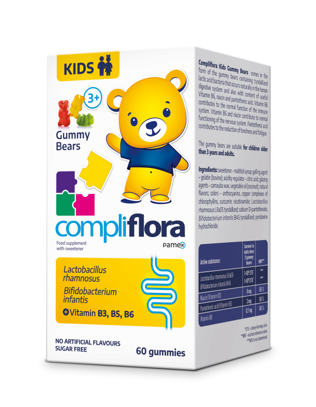 COMPLIFLORA KIDS KUMMIKARUD N60
