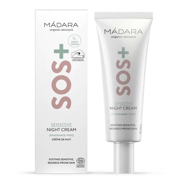 MADARA SOS+ ÖÖKREEM TUNDLIKULE NAHALE 70ML