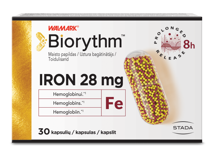 BIORYTHM RAUD KAPSLID N30