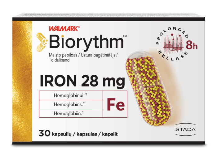 BIORYTHM RAUD KAPSLID N30
